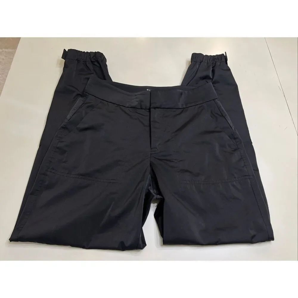 Athleta Women's Tapered Leg Lightweight Radiant Jogger Pants Black Size 0